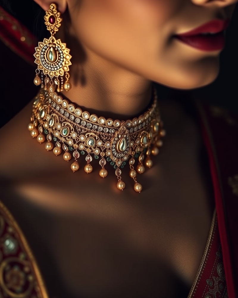 Kundan Bridal Jewelry Set
